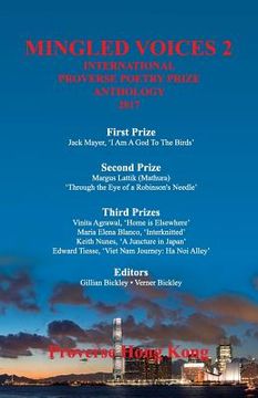 portada Mingled Voices 2: The International Proverse Poetry Prize Anthology 2017 (en Inglés)