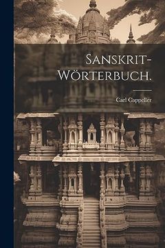 portada Sanskrit-Wörterbuch. (en Alemán)