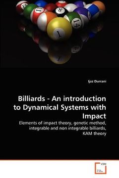 portada billiards - an introduction to dynamical systems with impact (en Inglés)