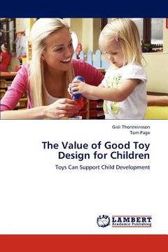 portada the value of good toy design for children (in English)
