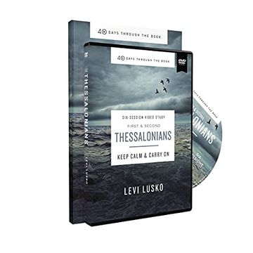 portada 1 and 2 Thessalonians Study Guide With Dvd: Keep Calm and Carry on (40 Days Through the Book) (in English)