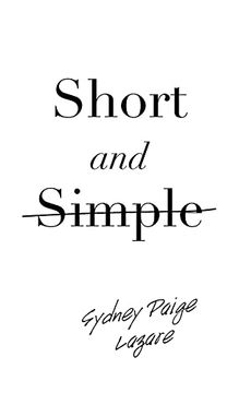 portada Short and Simple (in English)