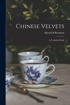portada Chinese Velvets: a Technical Study (en Inglés)