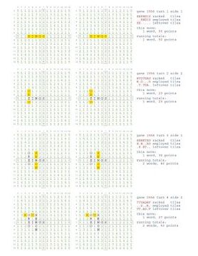 portada Fifty Scrabble Box Scores Games 1551-1600 (in English)