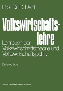 portada Volkswirtschaftslehre: Lehrbuch Der Volkswirtschaftstheorie Und Volkswirtschaftspolitik