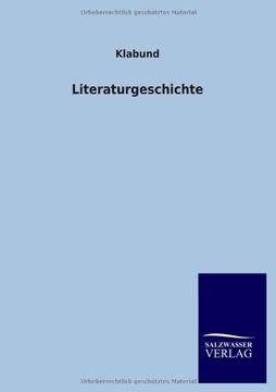 portada Literaturgeschichte (German Edition)