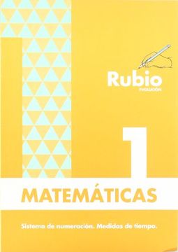 portada Cuaderno de Matemáticas - Problemas Rubio Evolución Núm. 1