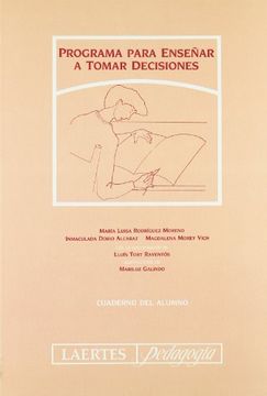 portada Programa Para Aprender a Tomar Decisiones (Cuaderno del Alumno) (in Spanish)