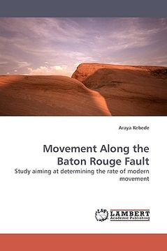 portada movement along the baton rouge fault