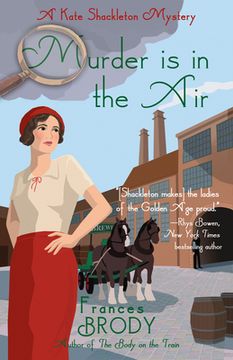 portada Murder is in the Air: A Kate Shackleton Mystery: 12 (Kate Shackleton Mysteries) (en Inglés)
