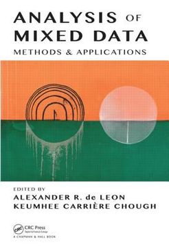 portada Analysis of Mixed Data: Methods & Applications (in English)