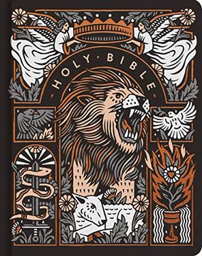 portada Esv Single Column Journaling Bible, Artist Series (Joshua Noom, the Lion and the Lamb) 