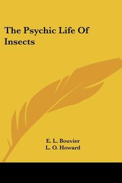 portada the psychic life of insects (en Inglés)