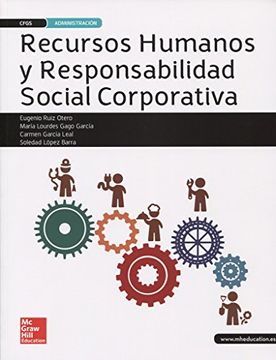 portada Recursos humanos y responsabilidad social corporativa, grado superior (Paperback) (in Spanish)