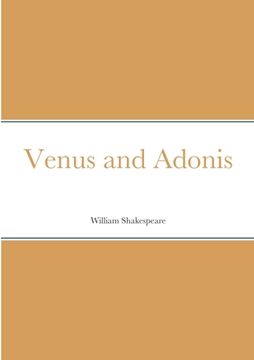 portada Venus and Adonis (in English)