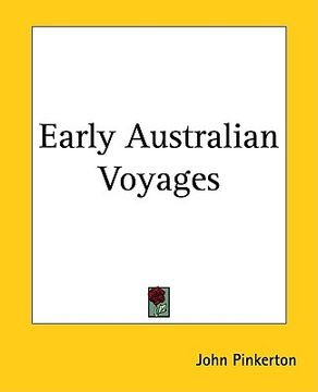 portada early australian voyages (en Inglés)