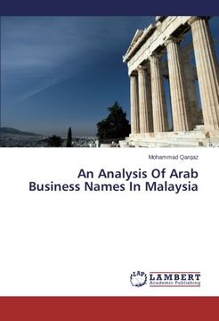 portada An Analysis Of Arab Business Names In Malaysia
