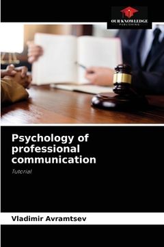 portada Psychology of professional communication (en Inglés)