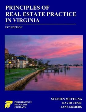 portada Principles of Real Estate Practice in Virginia: 1st Edition (en Inglés)