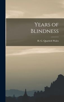portada Years of Blindness (in English)