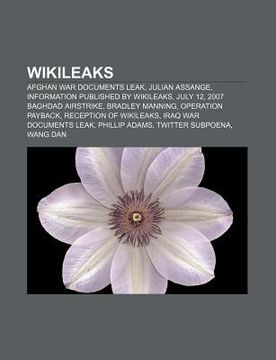 portada wikileaks: afghan war documents leak, julian assange, information published by wikileaks, july 12, 2007 baghdad airstrike, bradle