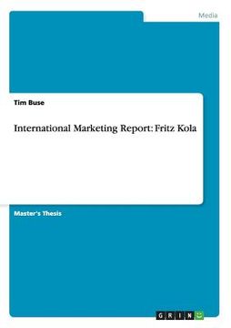 portada International Marketing Report: Fritz Kola (en Inglés)