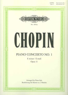 portada Chopin - Concierto nº 1 en mi Menor Op. 11 Arreglado Para Piano Solo (Fisher)