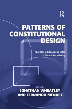 portada Patterns of Constitutional Design: The Role of Citizens and Elites in Constitution-Making (en Inglés)