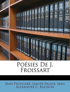 portada Poésies De J. Froissart (en Francés)