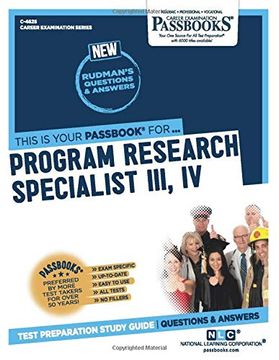 portada Program Research Specialist iii (in English)