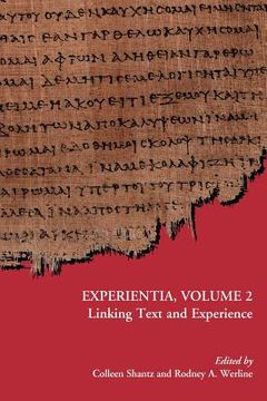 portada experientia, volume 2: linking text and experience (en Inglés)