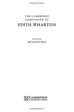 portada The Cambridge Companion to Edith Wharton Hardback (Cambridge Companions to Literature) (en Inglés)
