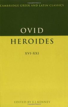portada Ovid, Heroides 16-21 (Cambridge Greek and Latin Classics) (en Inglés)