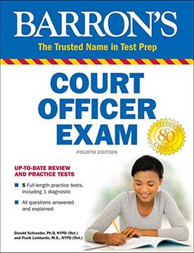 portada Barron's Court Officer Exam (Barron's Test Prep) 