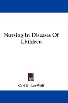 portada nursing in diseases of children (en Inglés)