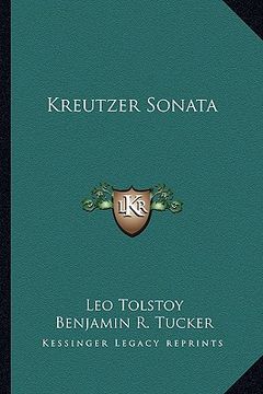 portada kreutzer sonata (en Inglés)