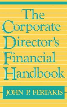 portada the corporate director's financial handbook (en Inglés)