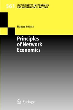 portada principles of network economics (en Inglés)