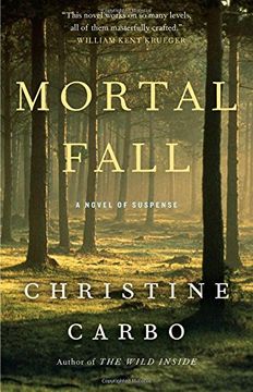 portada Mortal Fall: A Novel of Suspense (Glacier Mystery) (en Inglés)