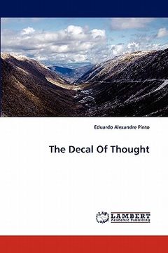 portada the decal of thought (in English)