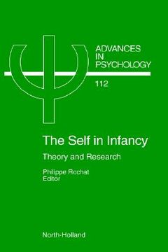 portada the self in infancy: theory and research (en Inglés)