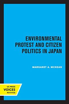 portada Environmental Protest and Citizen Politics in Japan (en Inglés)