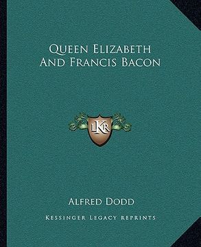 portada queen elizabeth and francis bacon (en Inglés)
