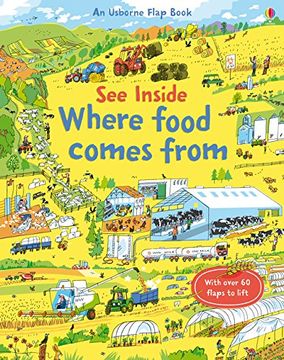 portada See Inside Where Food Comes From (en Inglés)