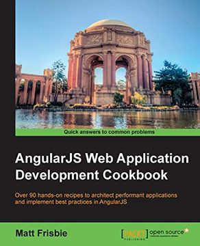 portada Angularjs web Application Development Cookbook (in English)