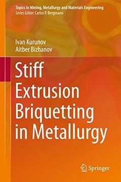 portada Stiff Extrusion Briquetting in Metallurgy (Topics in Mining, Metallurgy and Materials Engineering)