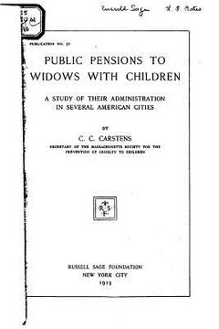 portada Public Pensions to Widows with Children (en Inglés)