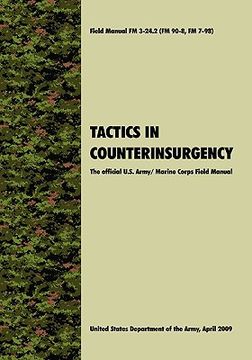 portada tactics in counterinsurgency: the official u.s. army / marine corps field manual fm3-24.2 (fm 90-8, fm 7-98) (in English)