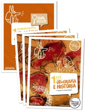 portada Geografía e Historia 1. (Trimestres + Dual Focus) (en Inglés)