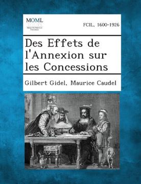 portada Des Effets de L'Annexion Sur Les Concessions (French Edition)